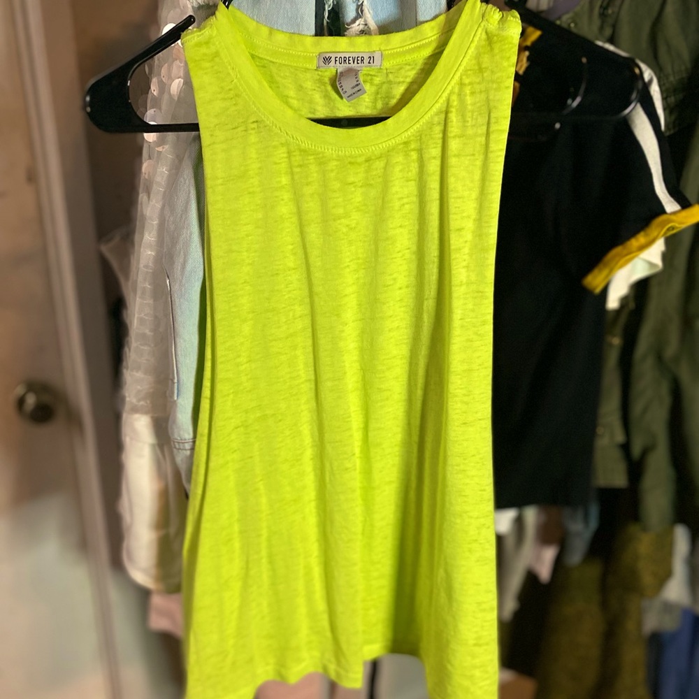 Neon Tank Top